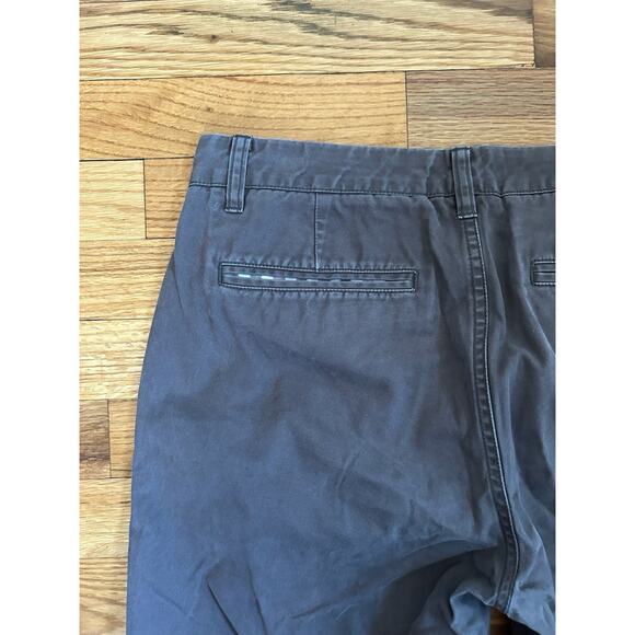 Bonobos Washed Chino Pants Dark Brown Straight Fit Cotton Flat Front Mens 31x30 - Picture 10 of 10